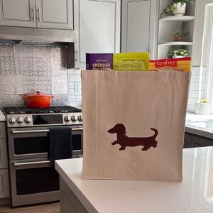 Wiener Dog tote bag
